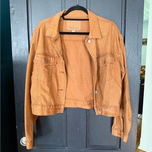 American Eagle Burnt Orange Denim Jacket